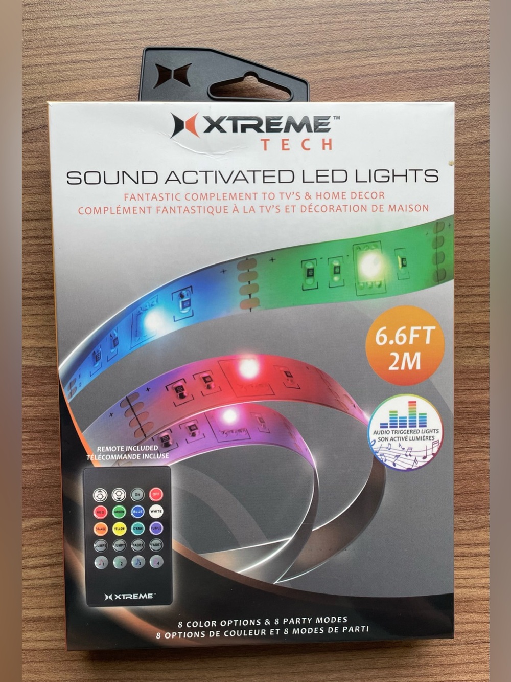 Xtreme Tech Sound Activated LED Lights NIB